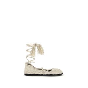 Alanui Women The Sound Of The Sea Lace-Up Ballerinas